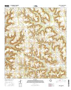 Burnt Canyon 2016 topographic map thumbnail