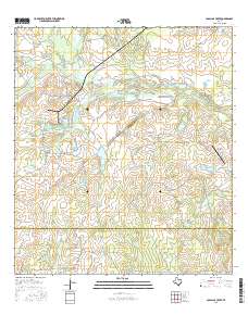 Caballos Creek 2016 topographic map thumbnail