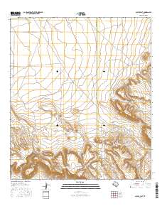 Cactus Flat 2016 topographic map thumbnail