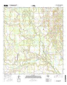 Caiman Creek NE 2016 topographic map thumbnail