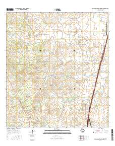 Callaghan Ranch North 2016 topographic map thumbnail