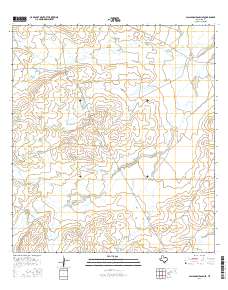Callaghan Ranch SE 2016 topographic map thumbnail