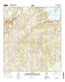 Calliham NW 2016 topographic map thumbnail