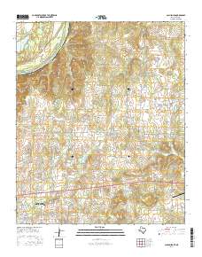 Callisburg 2016 topographic map thumbnail