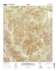 Camp Bullis 2016 topographic map thumbnail