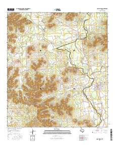 Camp Wood 2016 topographic map thumbnail