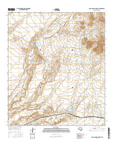 Campo Grande Mountain 2016 topographic map thumbnail