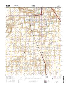 Canyon 2016 topographic map thumbnail