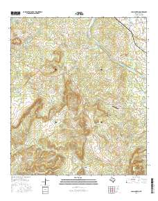 Cap Mountain 2016 topographic map thumbnail