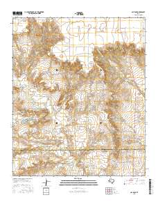 Cap Rock 2016 topographic map thumbnail