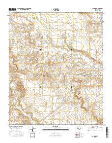 Cap Rock SE 2016 topographic map thumbnail