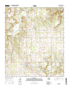 Carbon 2016 topographic map thumbnail