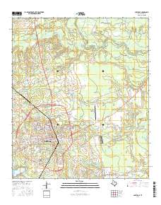 Carthage 2016 topographic map thumbnail