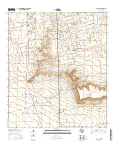 Castle Gap 2016 topographic map thumbnail
