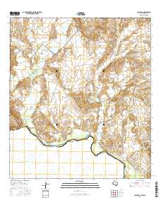 Castolon 2016 topographic map thumbnail