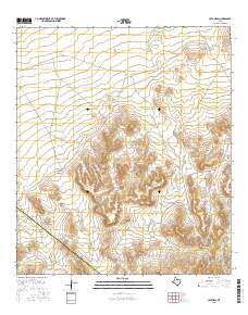 Cave Mesa 2016 topographic map thumbnail