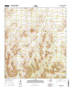 Cave Mesa SE 2016 topographic map thumbnail