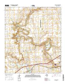 Cedar Bend 2016 topographic map thumbnail