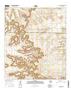 Cedar Canyon 2016 topographic map thumbnail