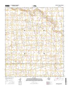 Cedar Point Ranch 2016 topographic map thumbnail
