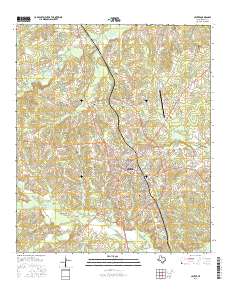 Center 2016 topographic map thumbnail