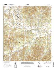 Center Point 2016 topographic map thumbnail