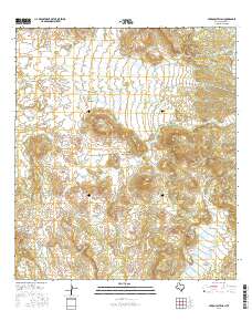 Cerro Castellan 2016 topographic map thumbnail