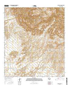 Cerro Orona 2016 topographic map thumbnail