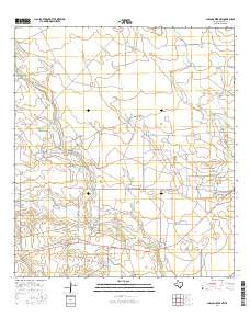 Chacon Creek NW 2016 topographic map thumbnail