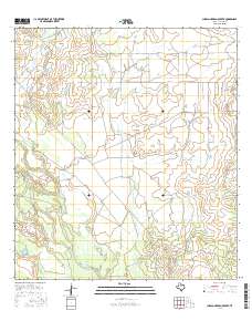 Charco Marrano Creek 2016 topographic map thumbnail