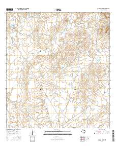 Chargos Creek 2016 topographic map thumbnail