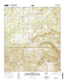 Cherokee 2016 topographic map thumbnail