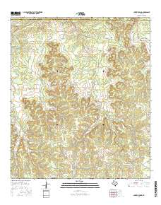 Cherry Spring 2016 topographic map thumbnail