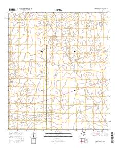 Cheyenne Draw SE 2016 topographic map thumbnail