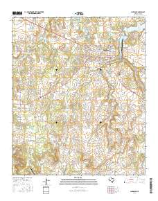 Jacksboro 2016 topographic map thumbnail