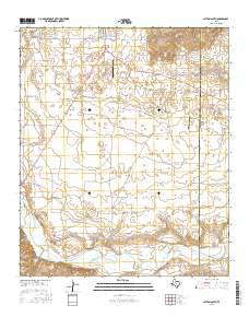 Jayton South 2016 topographic map thumbnail