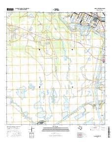 Jones Creek 2016 topographic map thumbnail