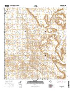 Jordan Gap 2016 topographic map thumbnail
