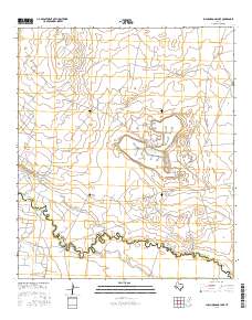 Juan Cordona Lake 2016 topographic map thumbnail