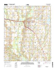Kaufman 2016 topographic map thumbnail