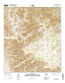 Kickapoo Caverns 2016 topographic map thumbnail