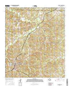 Kilgore SW 2016 topographic map thumbnail
