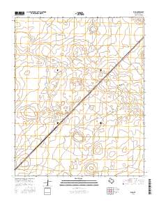 King 2016 topographic map thumbnail