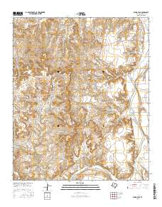 Kiowa Peak 2016 topographic map thumbnail