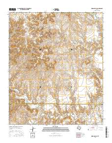 Kiowa Peak NE 2016 topographic map thumbnail