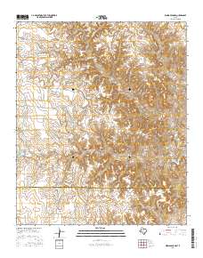 Kiowa Peak NW 2016 topographic map thumbnail