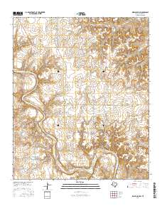Kiowa Peak SW 2016 topographic map thumbnail