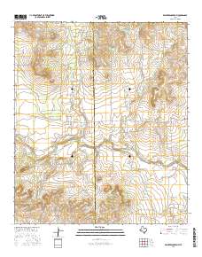 Knickerbocker NW 2016 topographic map thumbnail