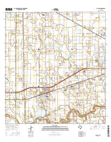 La Feria 2016 topographic map thumbnail