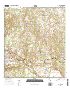 La Grange East 2016 topographic map thumbnail